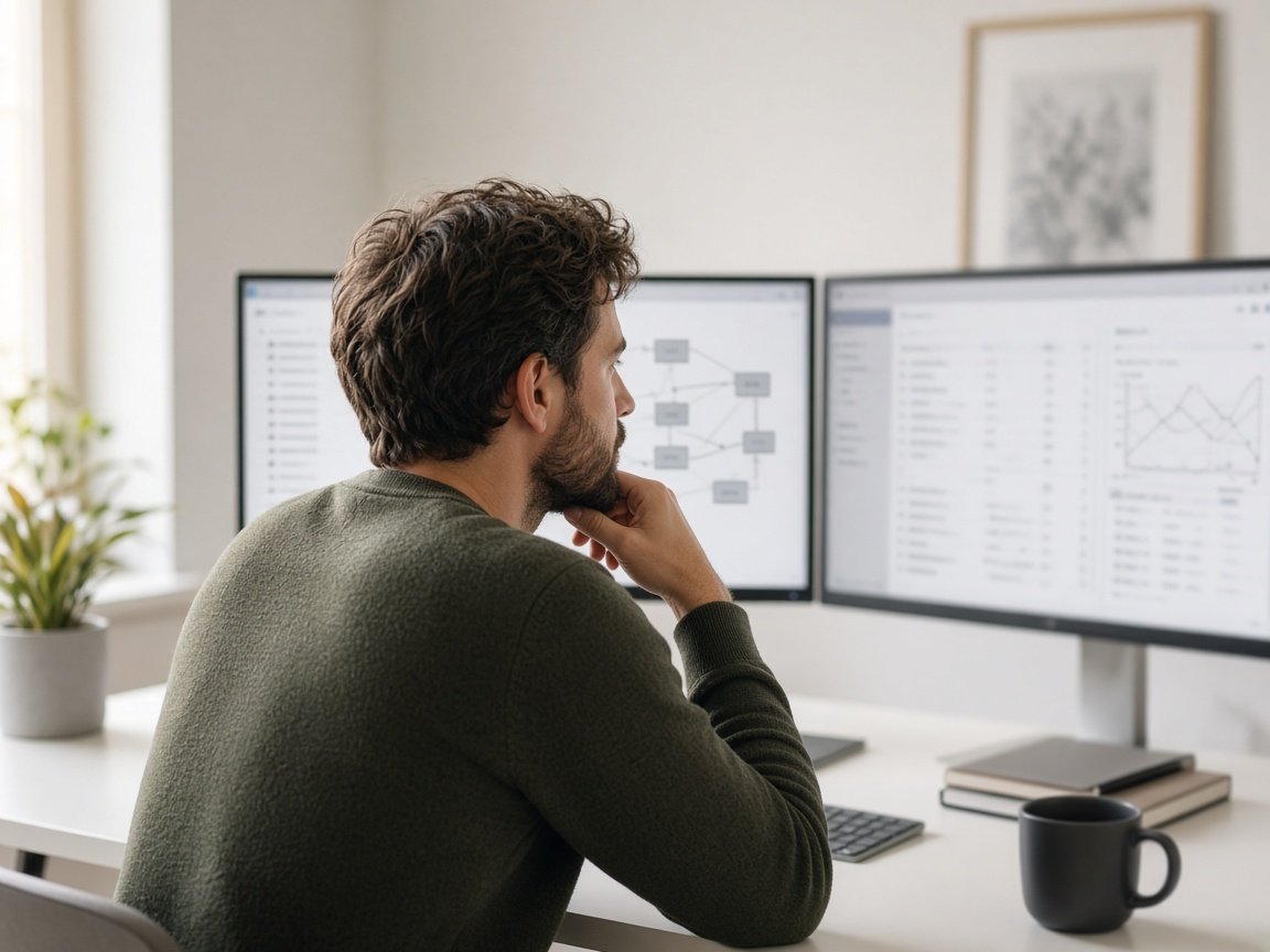Full-stack developer working across front-end interfaces and back-end systems